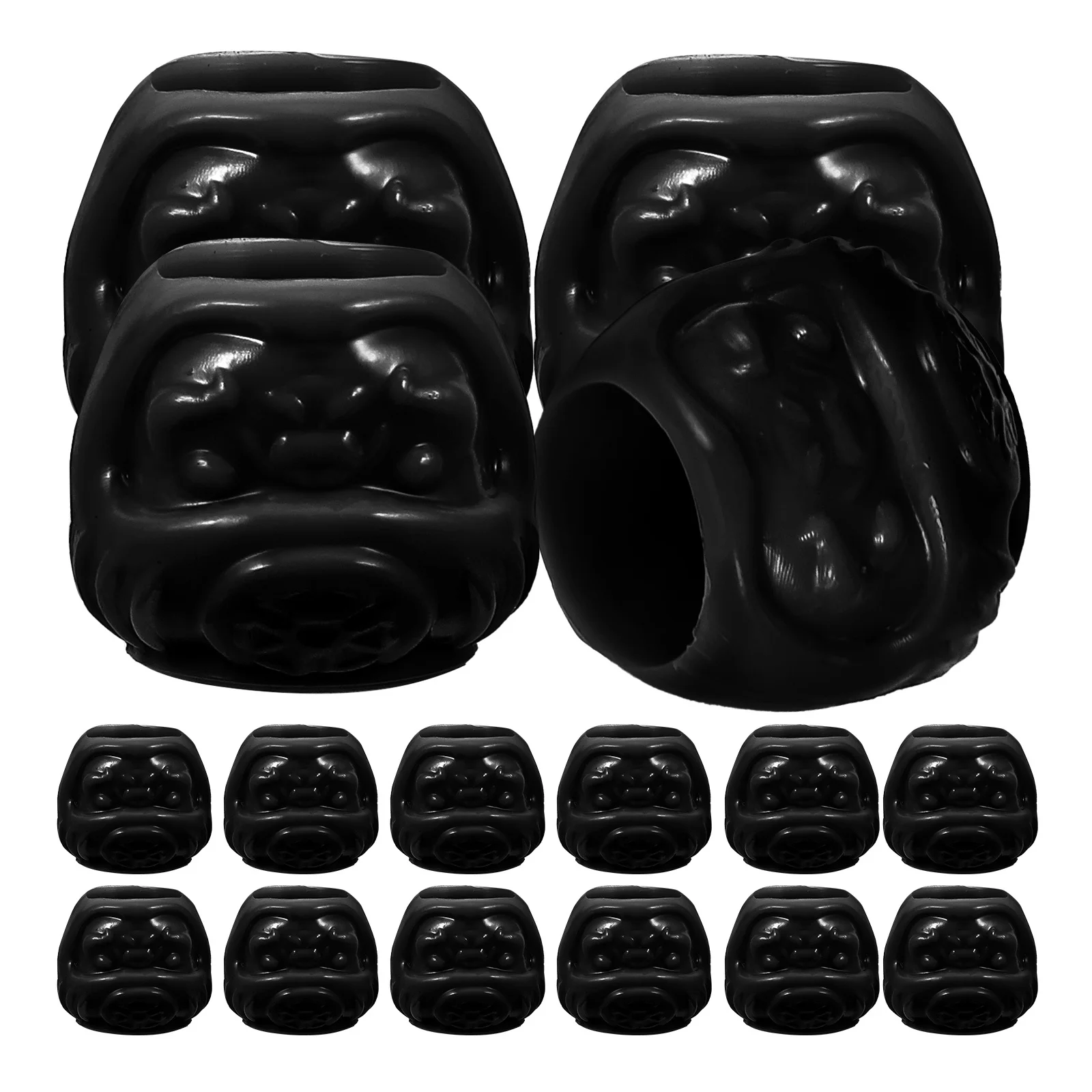 

200Pcs Tattoo Color Cups Reinforced Construction Anti- Efficient Experience Tattoo Ink Cups Ink Caps