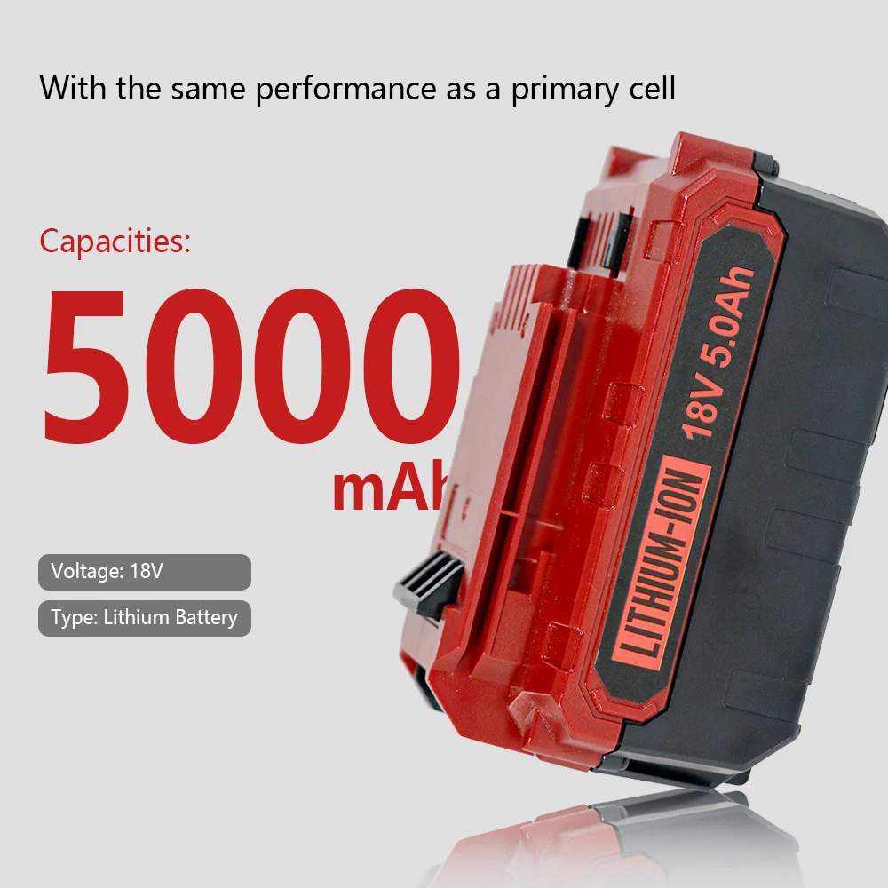

For Porter 18V 3Ah-6Ah lithium battery Suitable for Porter Cable Bupai 18V 3Ah 6Ah Tool Lithium Battery PCC685L Replacement