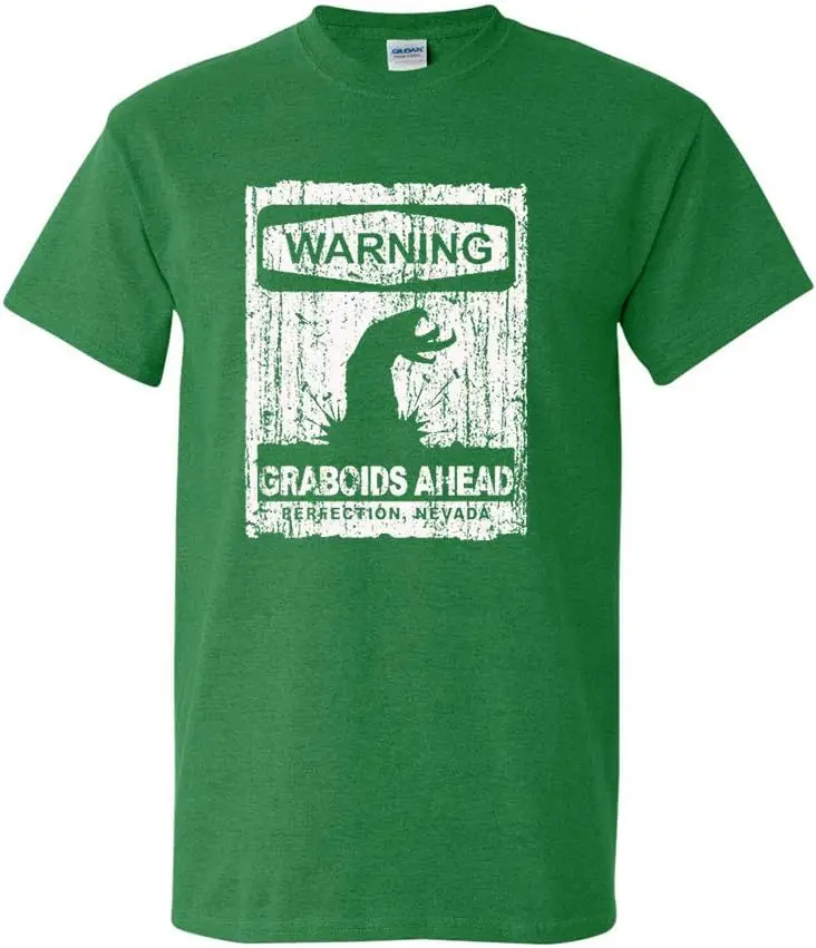 Warning Graboids Movie Classic Perfection Nevada Tremors T-Shirt