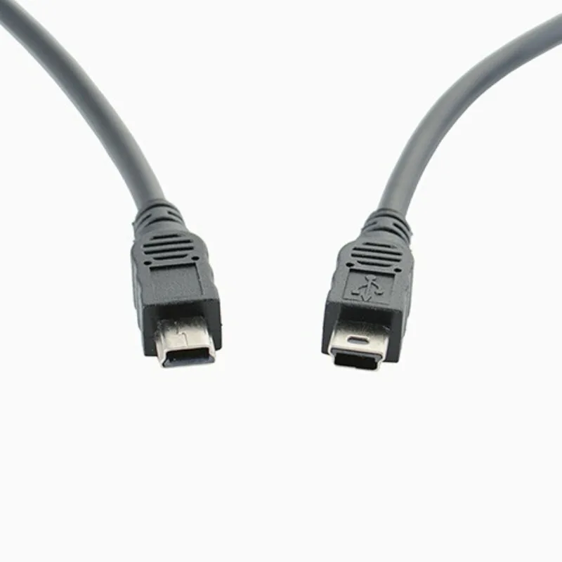 1pc USB Mini 5 Pin Male to Mini USB 5 Pin Male Extention Adapter Cord M/M Cable 50cm