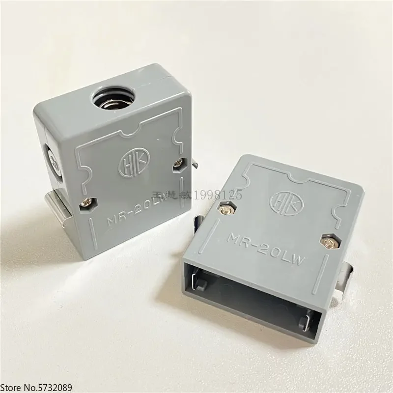 

MR-20LW+HTK 20P корпус вилки проводки в сборе с двумя отверстиями для проводов