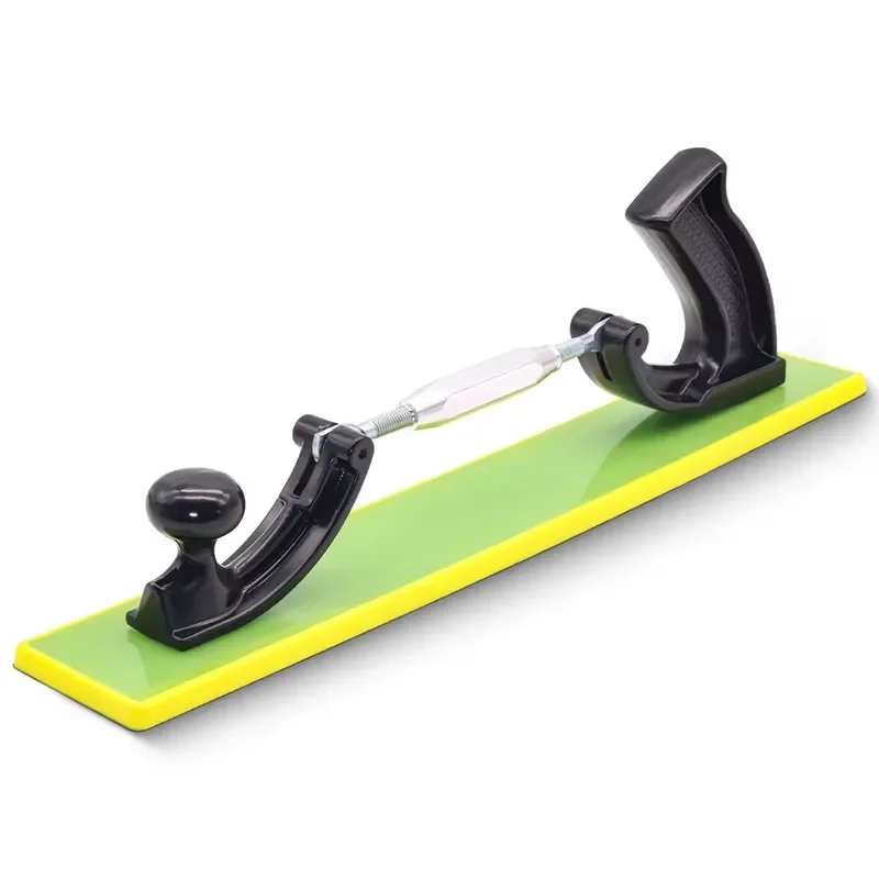 70*420mm 12 Sets/1 Carton Adjustable Curves Metal Hand Holder Drywall Long Sanding Block for Automotive