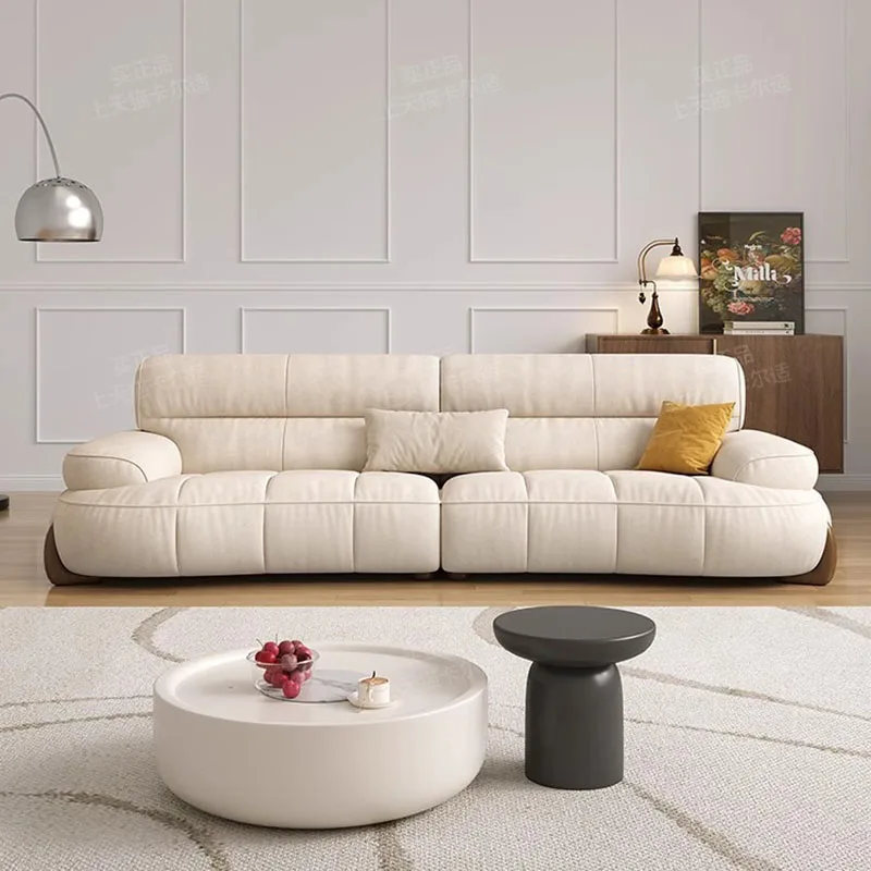 

Classic Europe Living Room Sofas Minimalist Double White Floor Living Room Sofas Bedroom Relaxing Canape Salon Home Furniture