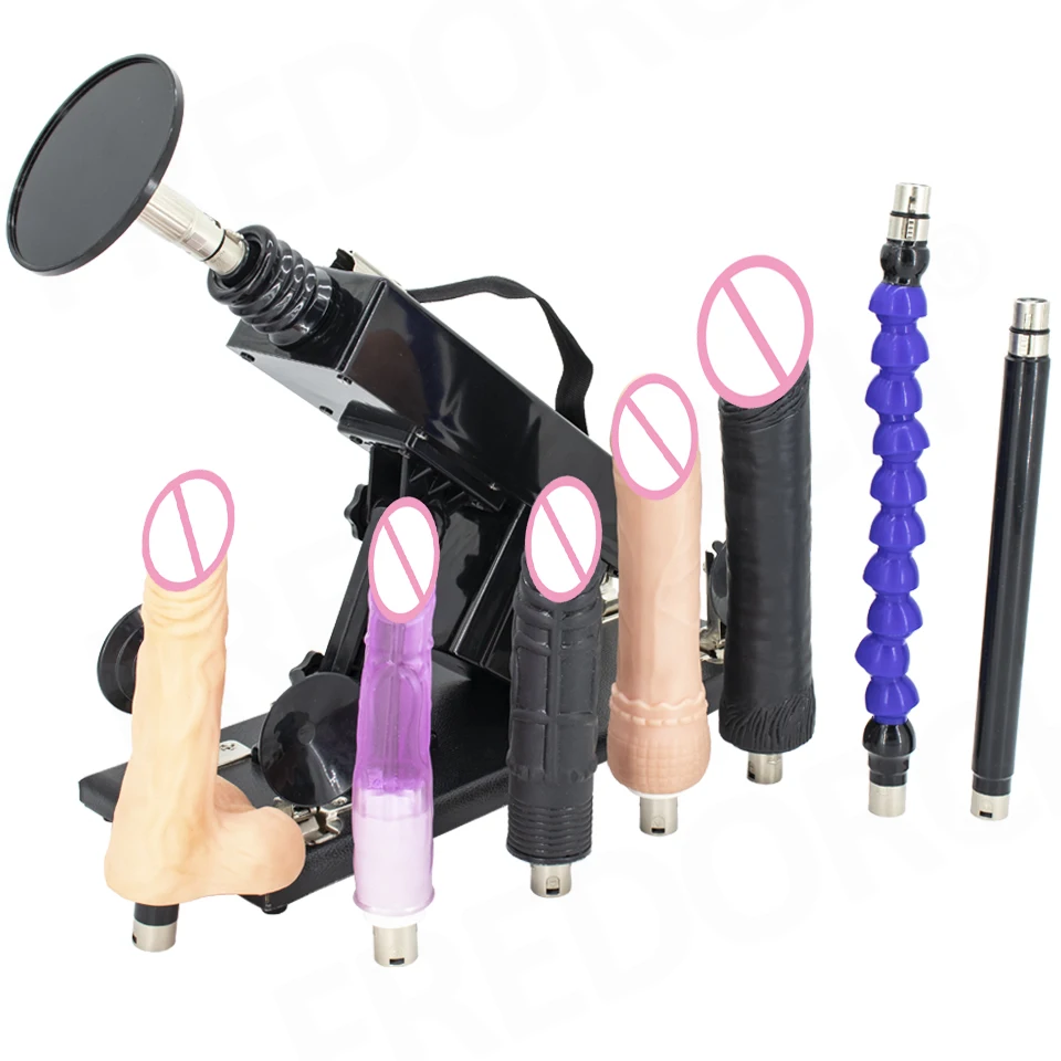 FREDORCH New Sex Machines for Woman Masturbating Pumping Gun Adjustable Speed love Machine for Men Masturbation Cup sucker