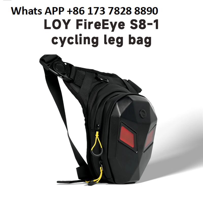 men's-long-tube-bag-led-eye-motorcycle-riding-neutral-waterproof-travel-walking-pocket-mobile-phone-fan-bag