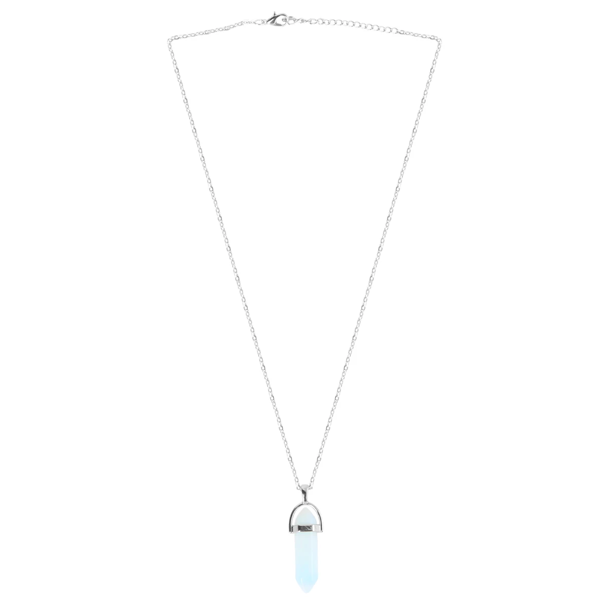 

Crystal Agate Pendants White Slices Jewelry Making Pendants Hanging Rope Chain DIY Jewelry Making SuppliesPENDANT