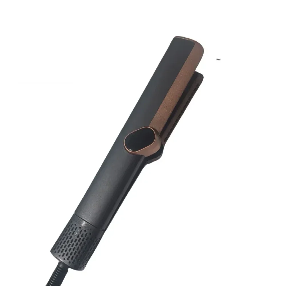 Dry and Wet Dual-purpose 2 in 1 LCD Displa Hair Straightener and Straight Air Negative Ion Dryer Heat-Up Flat Iron Straightener