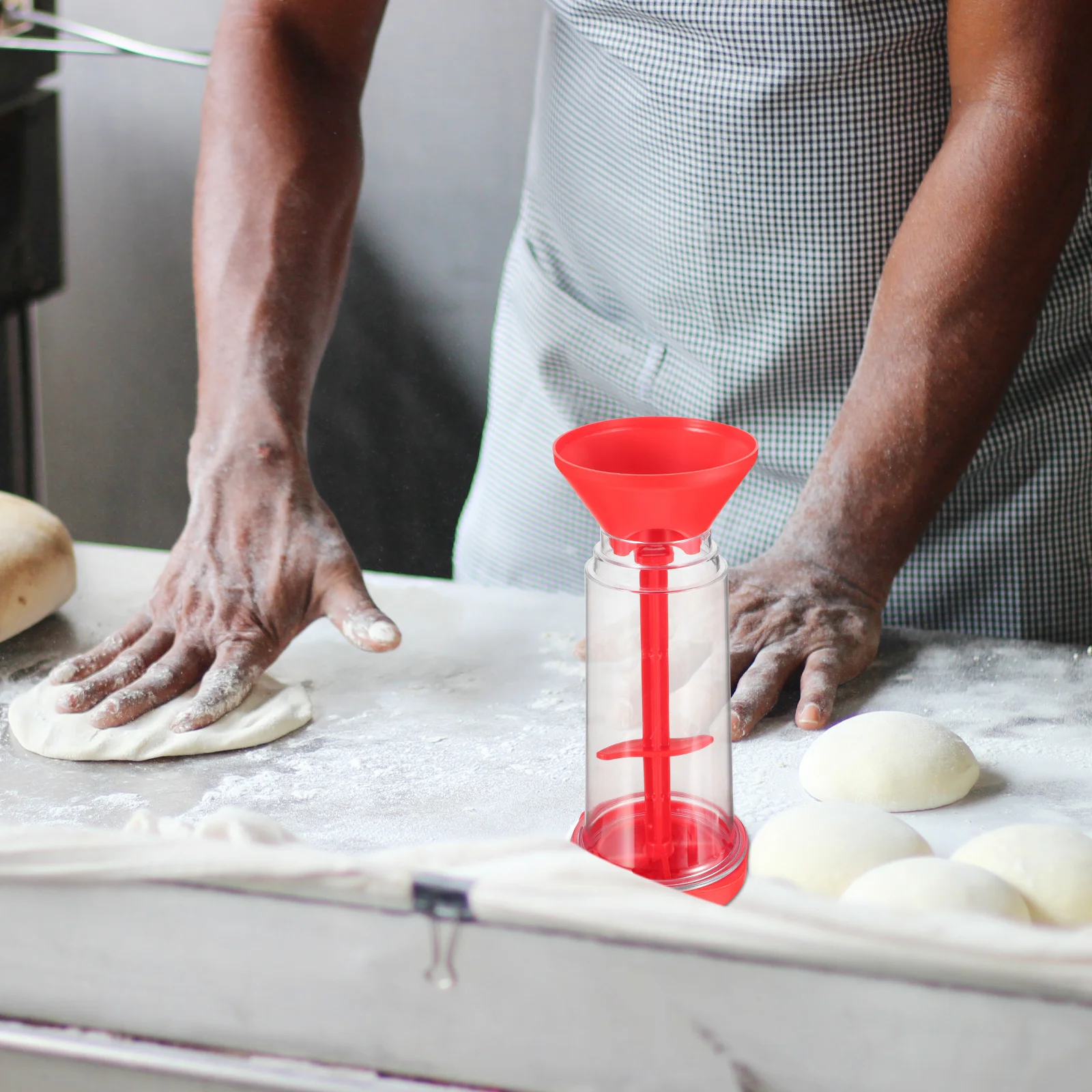 

Round Flour Sifter Fine Mesh Kitchen Tool For Baking Powder Sugar Salt Sieving Household Restaurant Use Manual Sifter