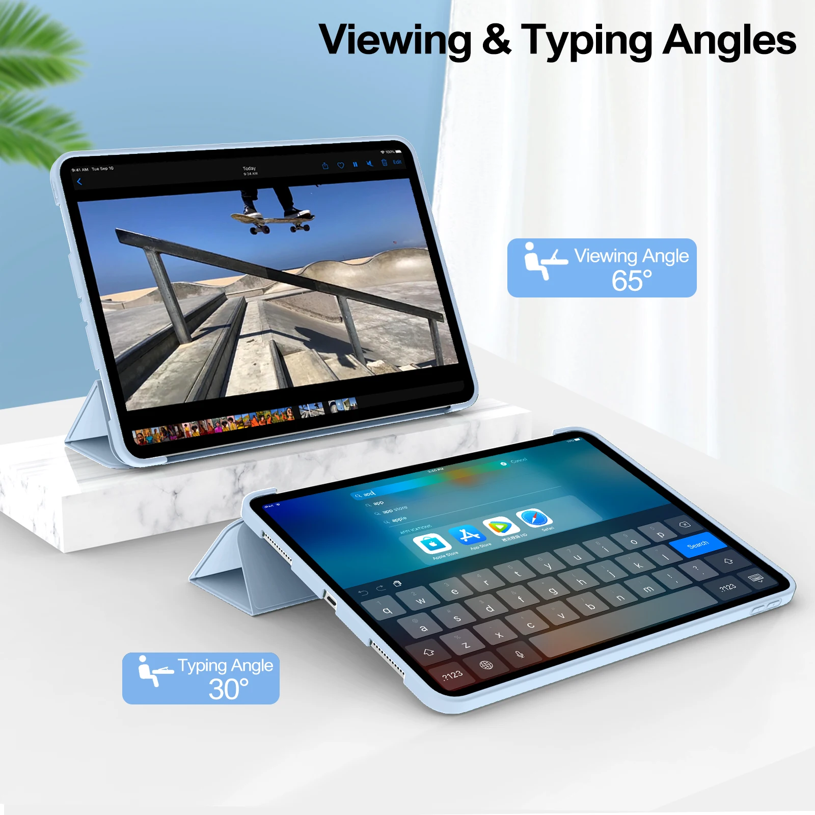 Case for iPad Pro 11-Inch, 2022/2021/2020/2018 Model (4th/3rd/2nd/1st Generation) Magnetic Flip Smart Cover Soft Silicone Shell