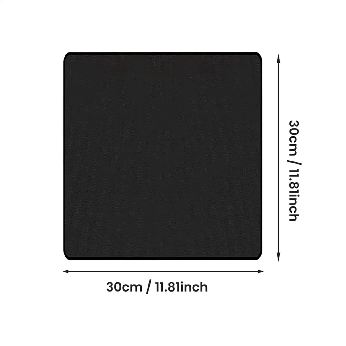*N21R Fire Pit Mat for Solo Stove Bonfire,Fireproof Firepit Mat Portable Fire Pit Pad for Deck Patio Protect Mat 11.8x11.8 in