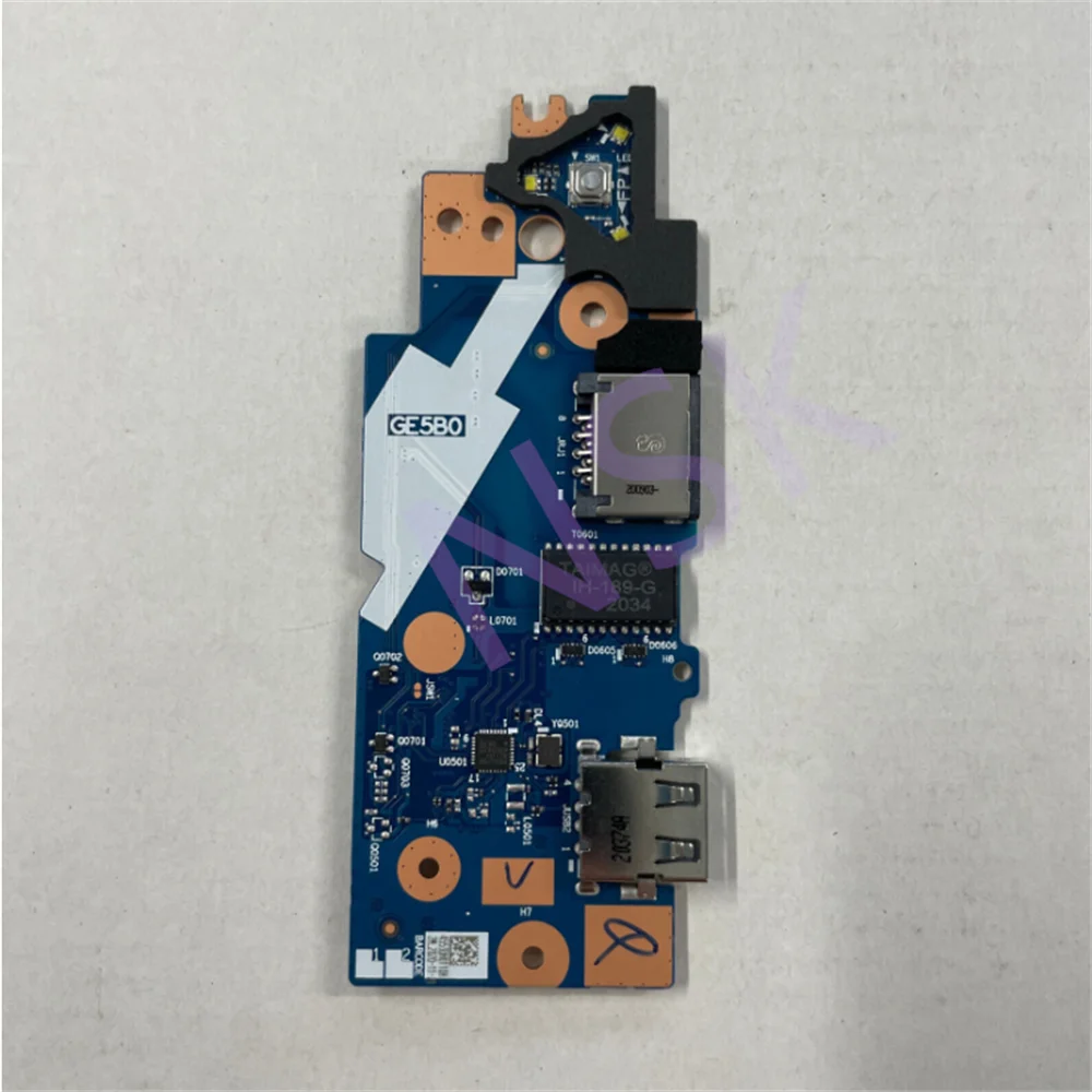 Imagem -03 - Laptop io Motherboard com Cabo Usb Placa Ethernet 100 Teste Original Lenovo Thinkpad E15 Gen Ns-d013 5c50z44717