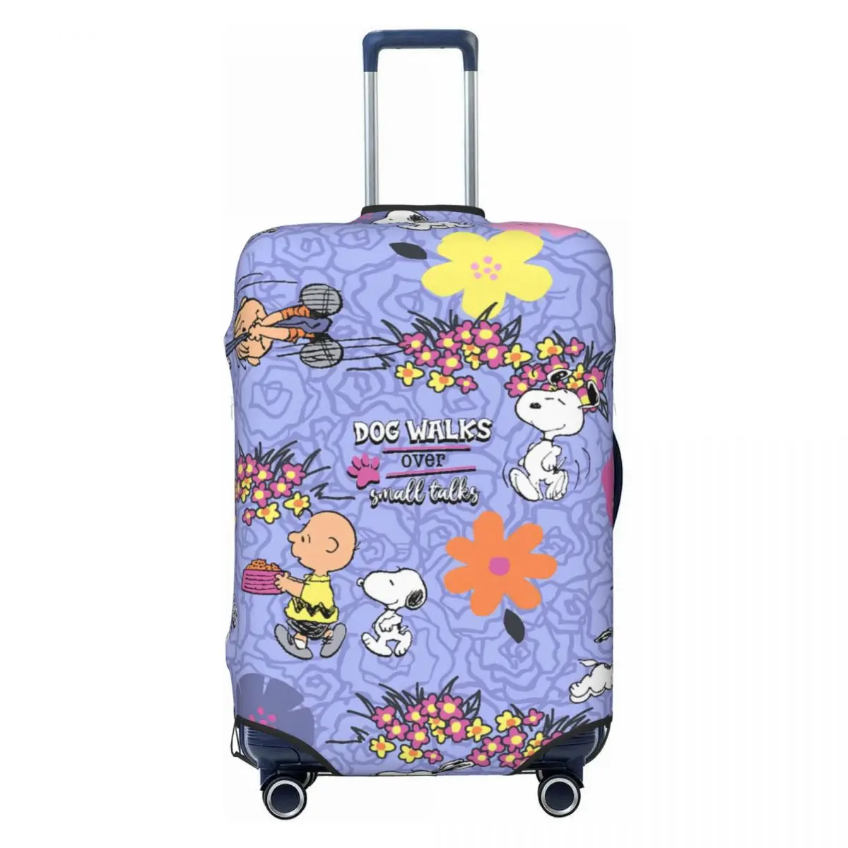 

Snoopy Beagle Dog Suitcase Cover Dust Proof Cartoon Luggage Protective Covers for 18-32 inch