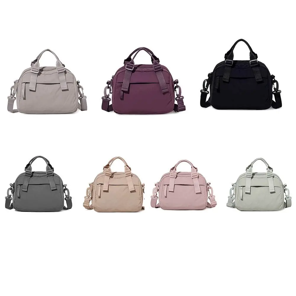 حقيبة كتف نسائية ذات سعة كبيرة وأشرطة قابلة للتعديل خفيفة الوزن حقيبة ساعي على الطراز الكوري حقيبة يد من النايلون حقيبة كروس للنساء #6