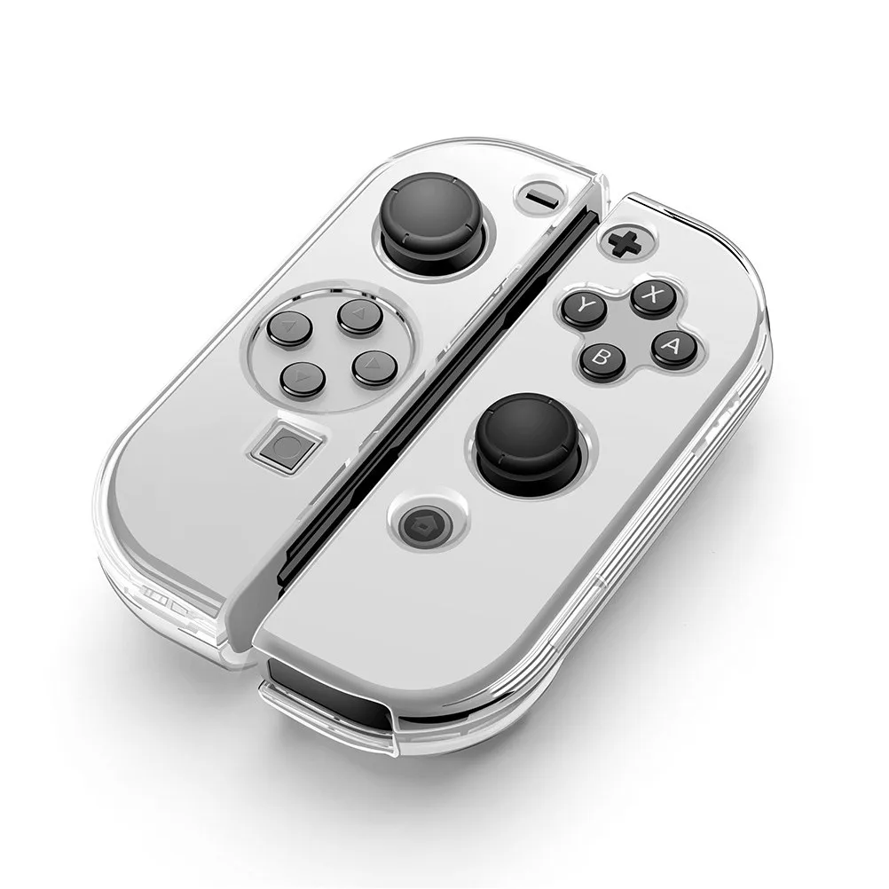 

1 комплект изысканных прозрачных прочных защитных чехлов для игровой консоли OLED с высокой производительностью и обтекаемым дизайном