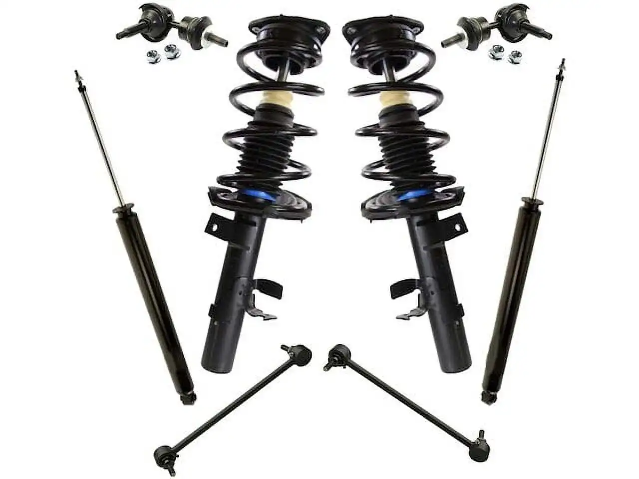 

Комплект рычагов стабилизатора поперечной устойчивости передней и задней амортизации — совместим с Ford Focus 2012–2013 гг.