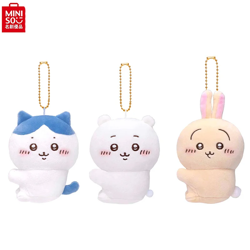 

Kawaii Chiikawas Plush Keychain Hachiware Usagi Side Clamp Plushtoy Anime Cartoon Figure Keychain Pendant Ornament ﻿ ﻿