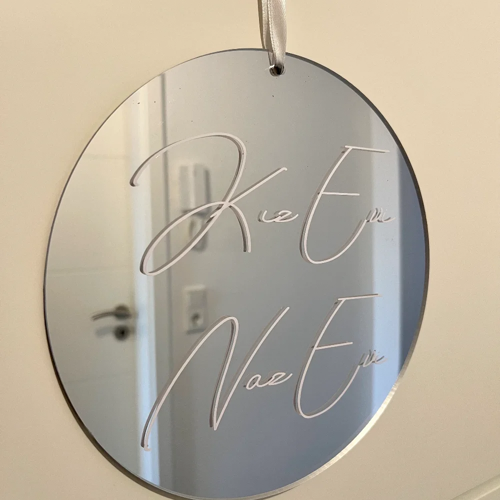 شخصية الزفاف باب الديكور علامة ترحيب Kiz Evine Damat Evi الاكريليك نص مخصص ترحيب الطفل حفل زفاف هدية