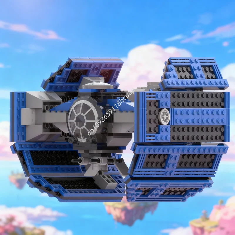 429pcs MOC Star Battle TIE Sentinel Classic Style Model Building Blocks Toy Architecture Education Christmas Gift Brick Kids