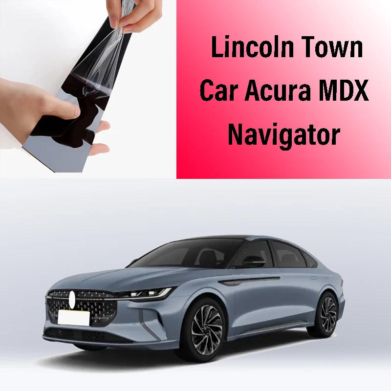 

Suitable for 1998-2011 Lincoln Town Car Acura MDX Navigator Gloss Black Central Column Sticker Modified Car Window
