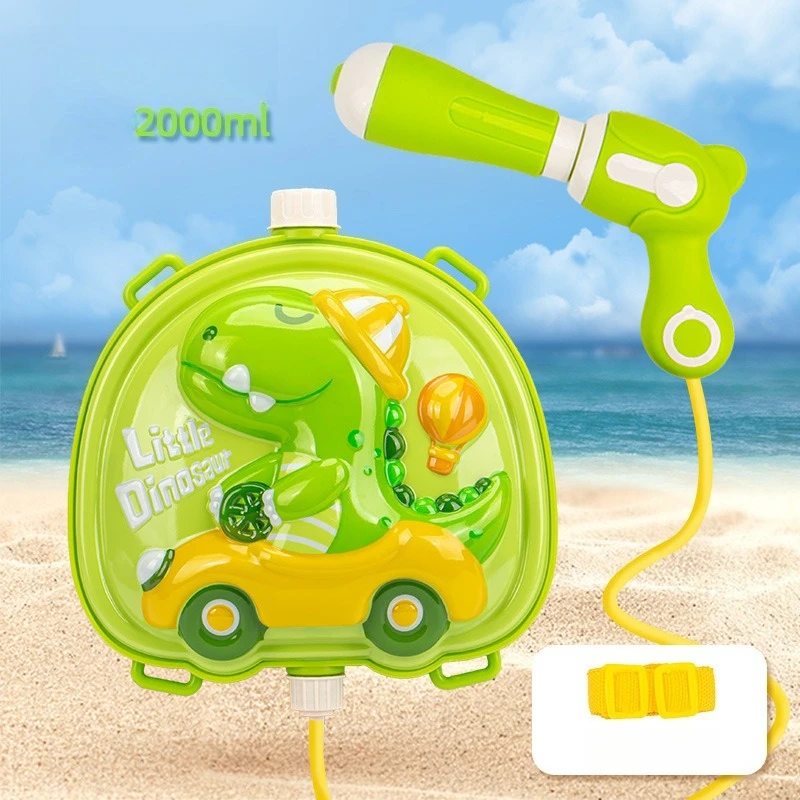 

Cute Cartoon Pet Backpack Water Gun, Large Capacity Squirt Toy, Summer Outdoor Beach Pool Playing, Multi-Person Leisure Interact