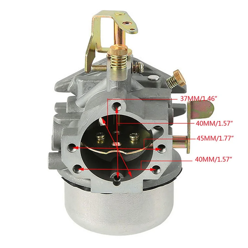 ABBK-Carburetor Carb لـ Kohler K241 K301 M10 M12 لـ 10 HP 12 HP المكربن مع مجموعة المكربن K241 البديلة 47-853-23-S