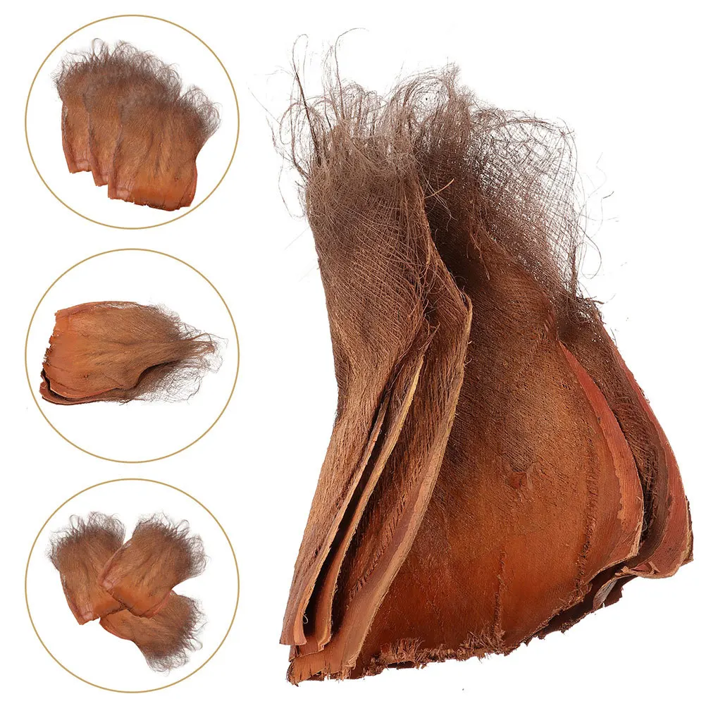 

5Pcs Water Tube Bark Decor Safe Material Fade Resistant Long Serving Life Pipe Bark Decoration Bathroom Sewer Pipe Decor