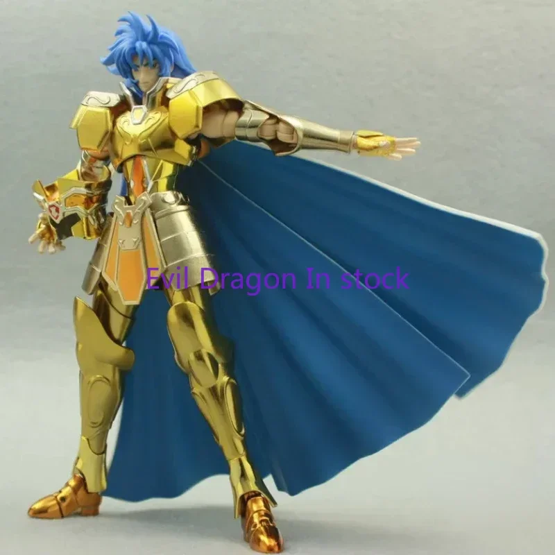 Figurines de oral aliers d'Or en Métal Club/MC Modèle Saint Seiya Myth grill EX Gemini Saga avec oke sur la Tête, Jouets d'Action Anime, Cadeaux en Stock