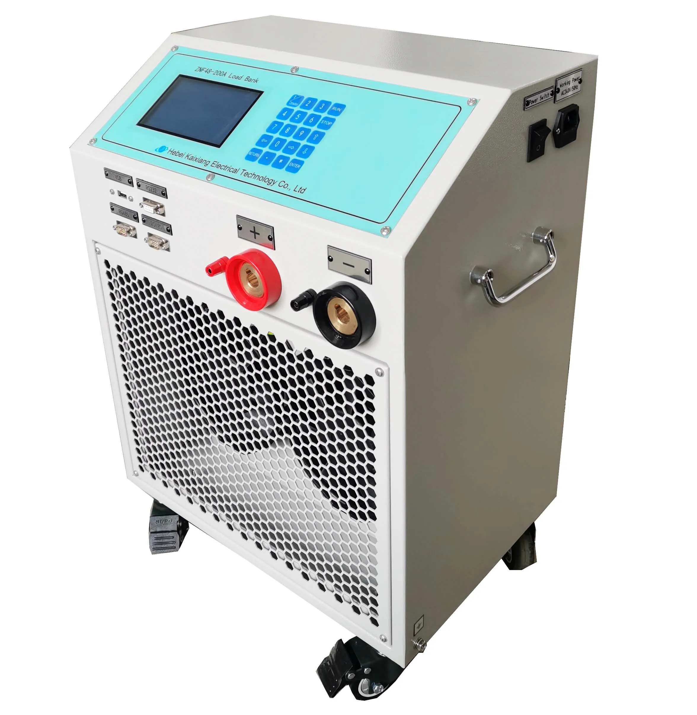 

Hot Selling DC 48V 200A Discharger Load Bank Battery Tester