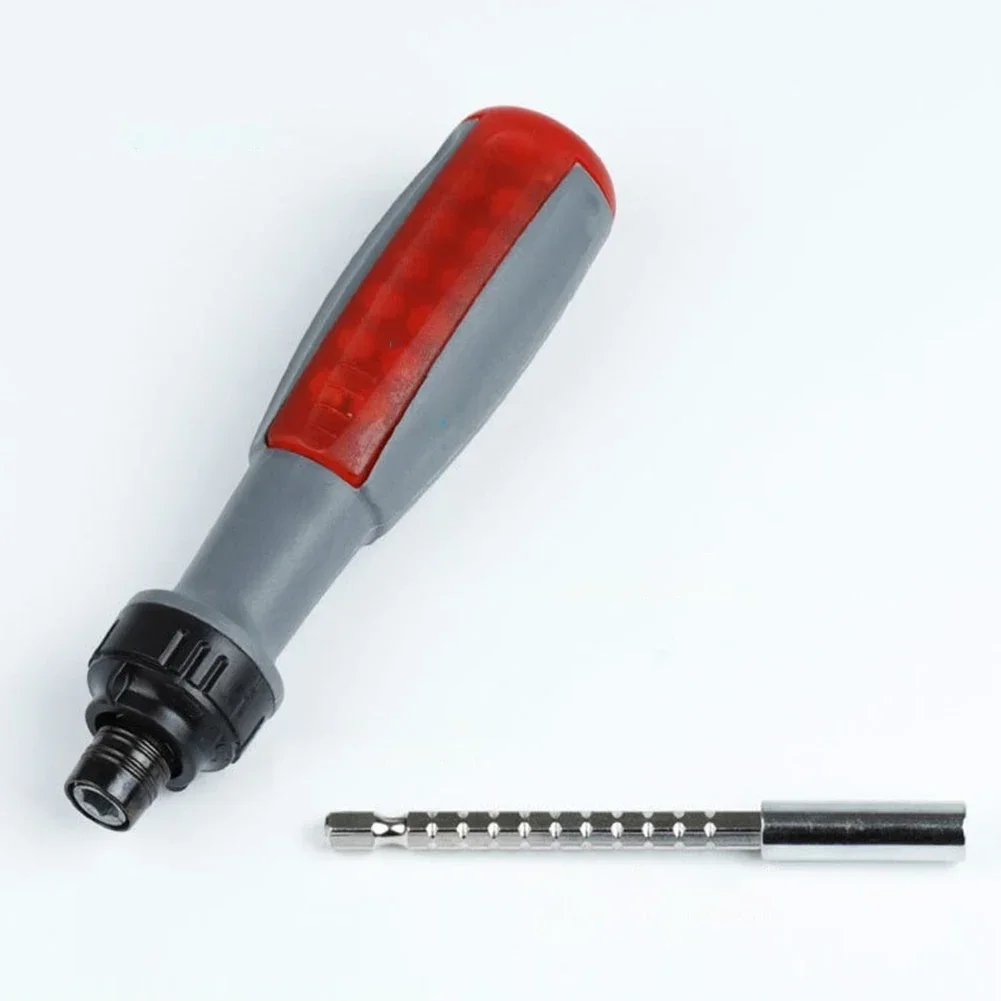 Ergonomic Ratchet Screwdriver Set with Forward & Reverse Adjustment 15 Telescopic Pieces for Household Tool Repairs