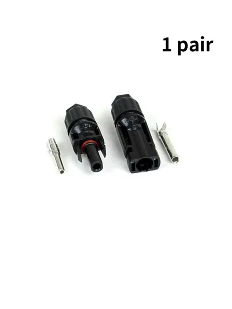 Solar Connectors 2 Pair Solar PV Connectors for Solar Panels and PV Systems