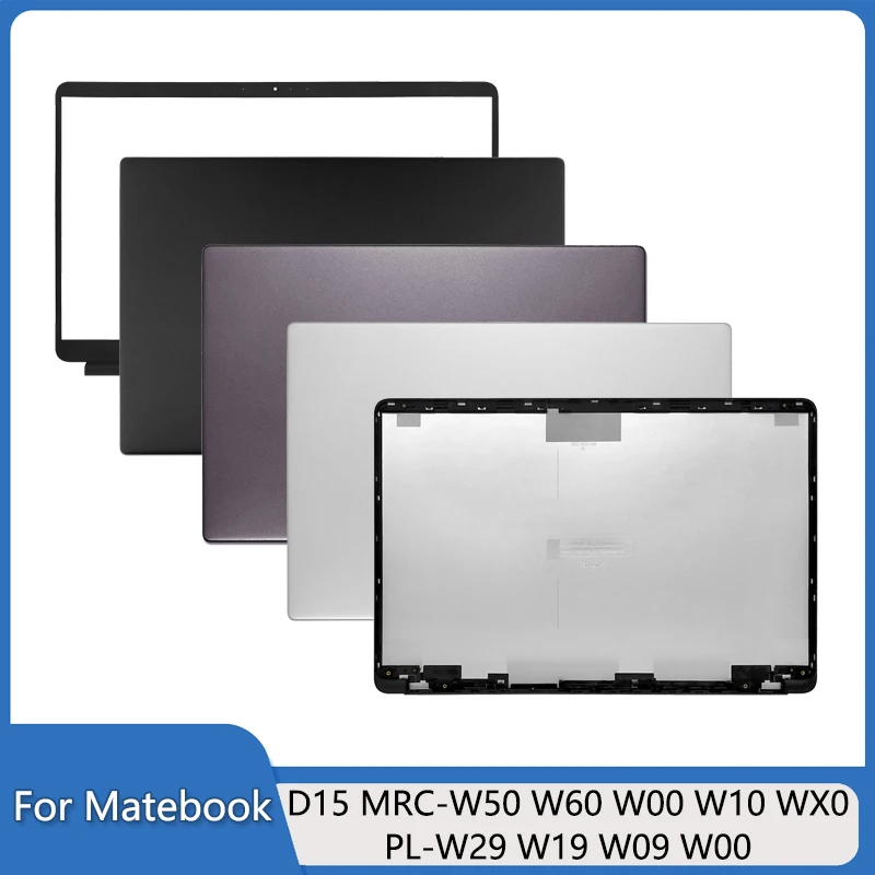 New For Huawei Matebook D15 MRC-W50 W60 W00 W10 WX0 PL-W29 W19 W09 Laptop LCD Back Cover/Bezel Front Frame/Palmrest/Bottom Case