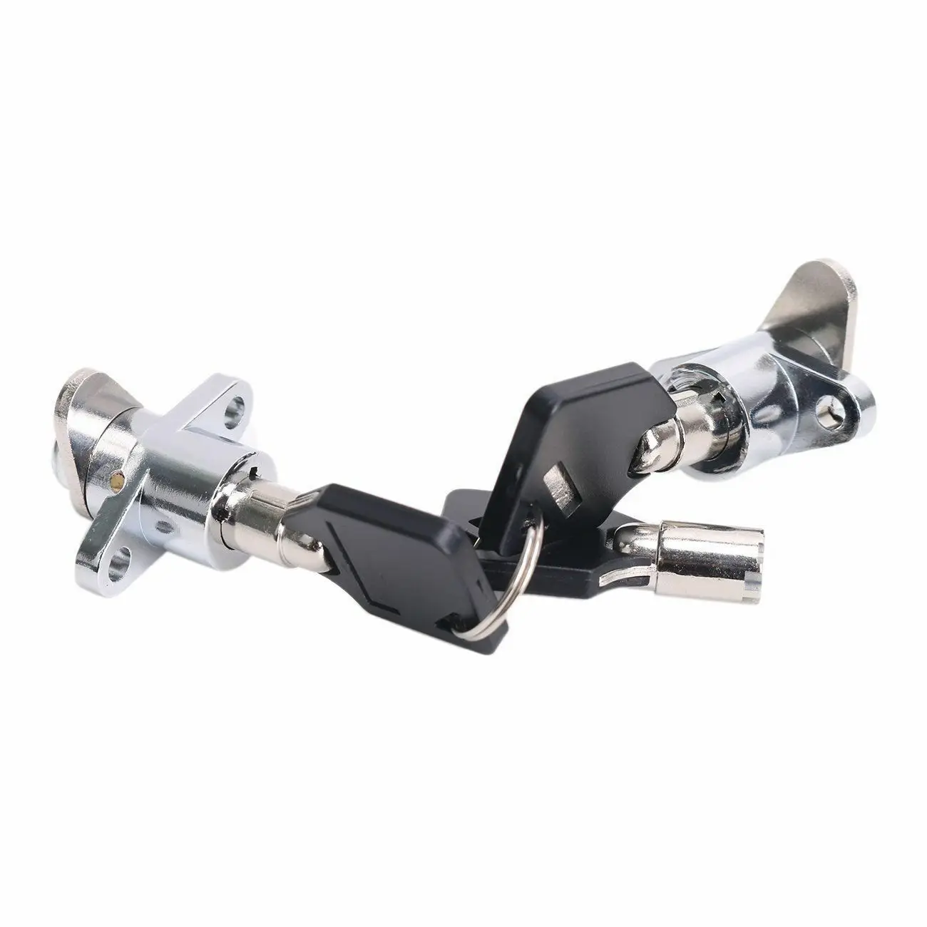3 Keys Hard Saddlebag Saddle Bag Lock Set Fit Harley Touring Electra Glide+Road Glide+Street Glide+Road King 1993-2013