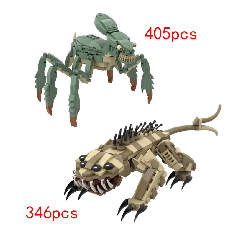 

Spot MOC-114029 113941 small particle assembly building blocks animal beast robot model toy
