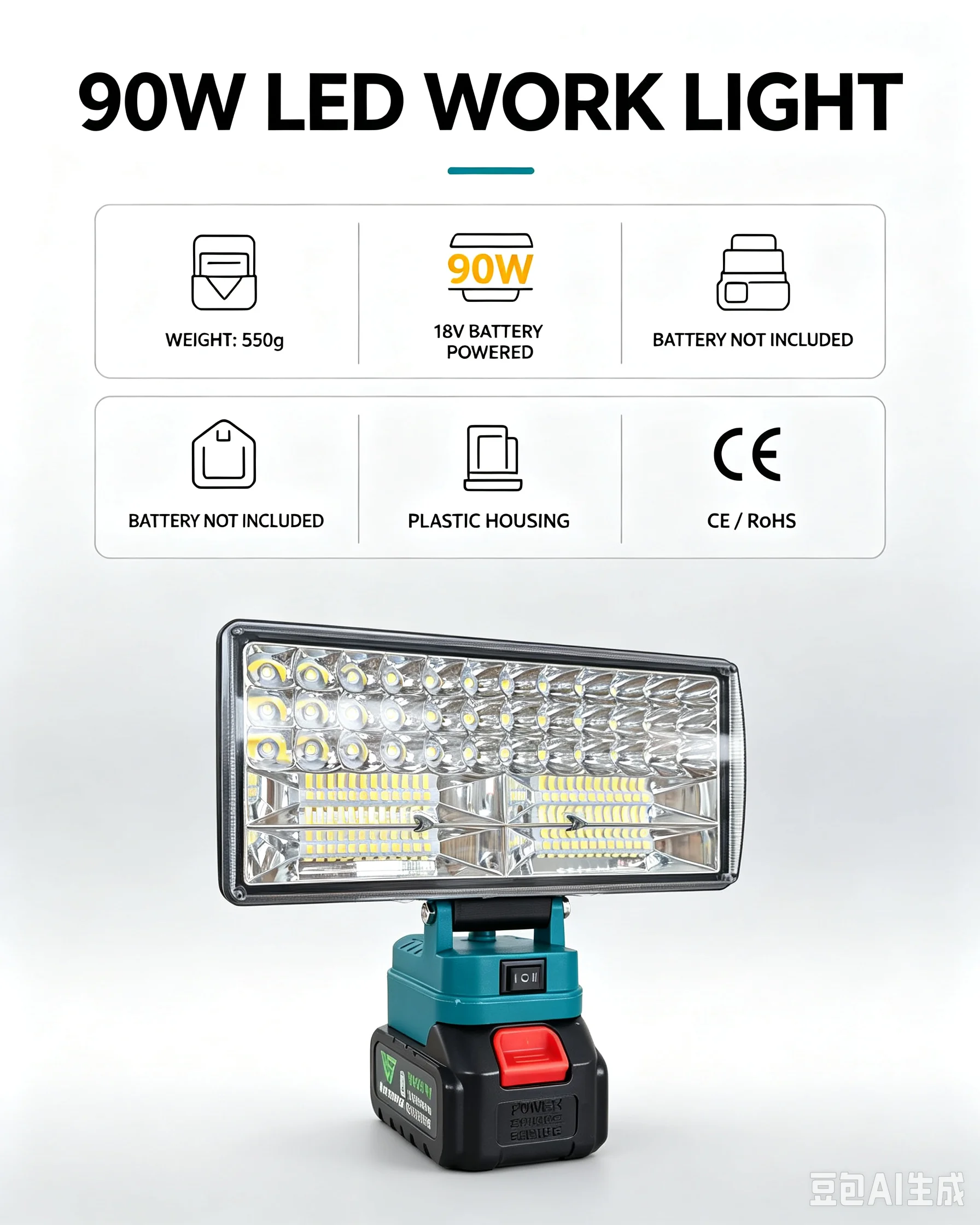 Makita 18V Batarya İçin LED Ça - Outdoor Lighting Garage incelemesi ve fiyatı