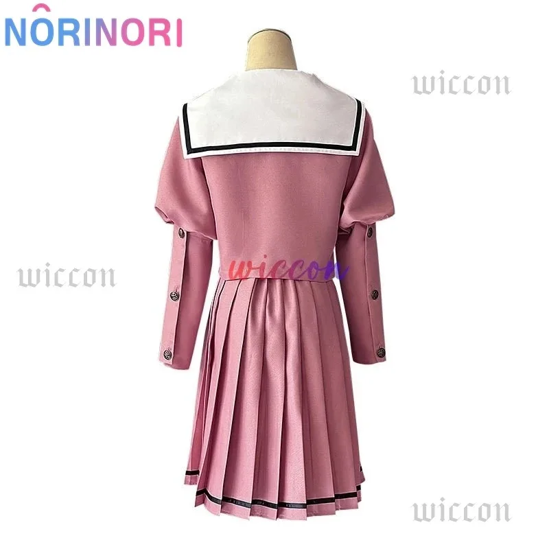 أزياء CyWaguri Kaoruko التأثيرية أزياء الزهرة العطرة تتفتح مع أزياء JK الموحدة شعر مستعار طويل كرنفال المرأة مجموعة يومية غير رسمية