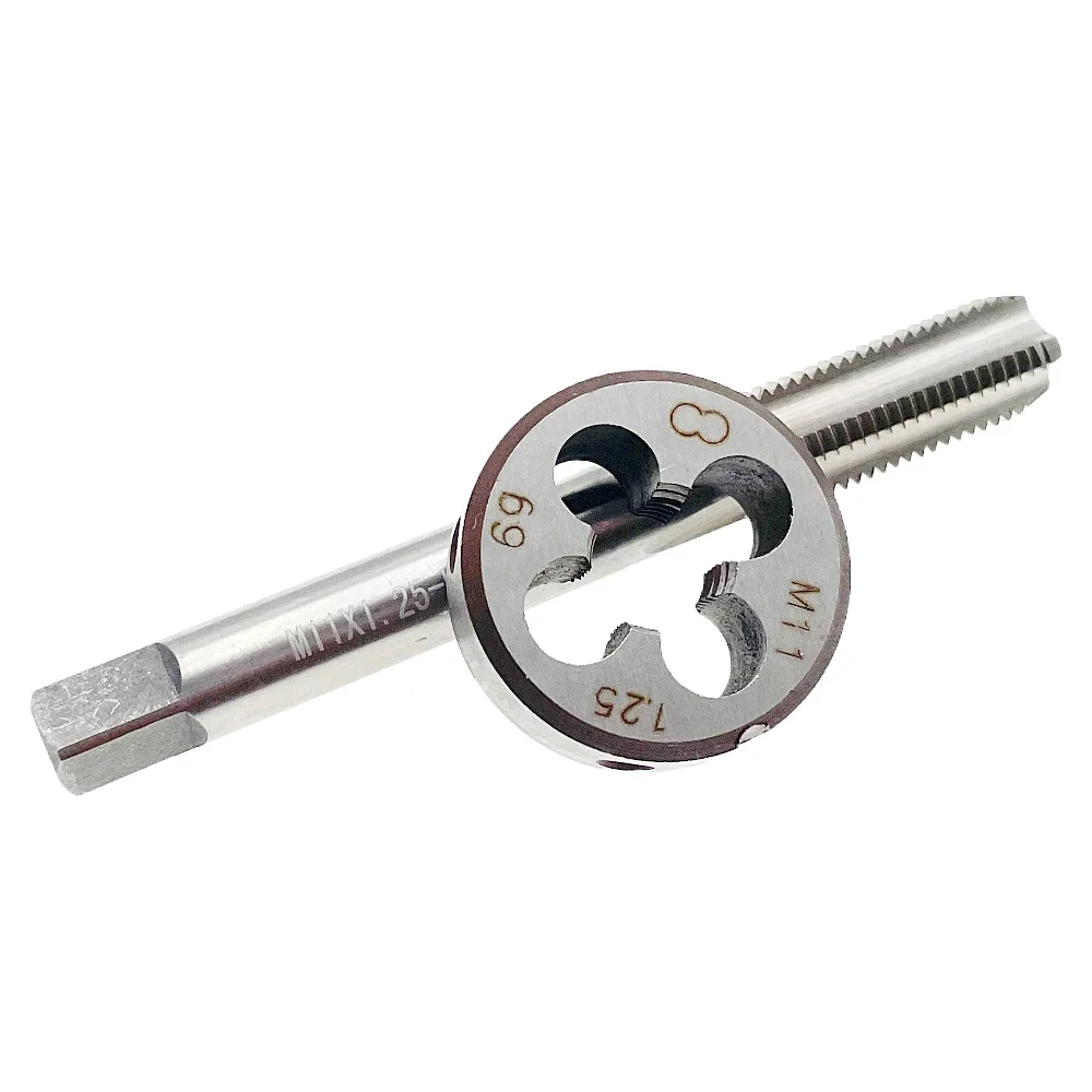 Imagem -02 - Mão Direita Tap And Die Grupo Rosca Métrica Ferramenta de Rosqueamento M11 x 125 M11 x 125