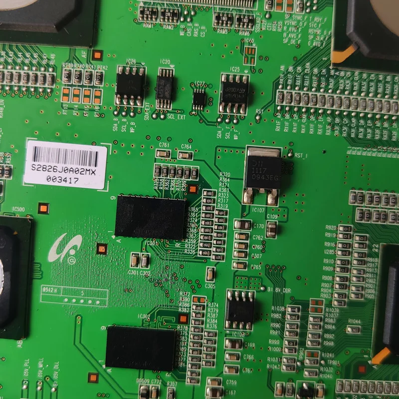 บอร์ด T-CON LJ94-02826J 2009_240HZ_FRCQ_V1.2สำหรับ UN55B8500XF UN55B8000XFXZA UN55B8000กระดานลอจิก