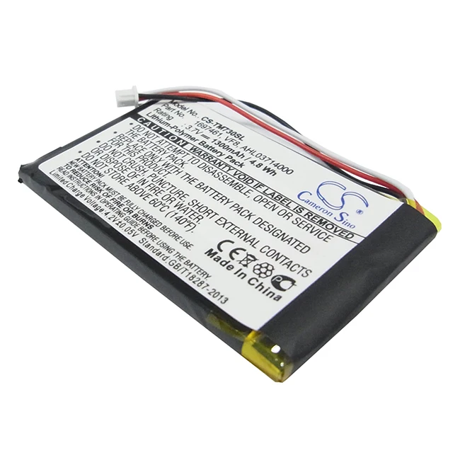 GPS, Navigator 1300mAh Battery For TomTom 1697461 AHL03714000 VF8 Go 530 Live Go 720 730 730T 930 930T Go 630 Go 630T SatNav