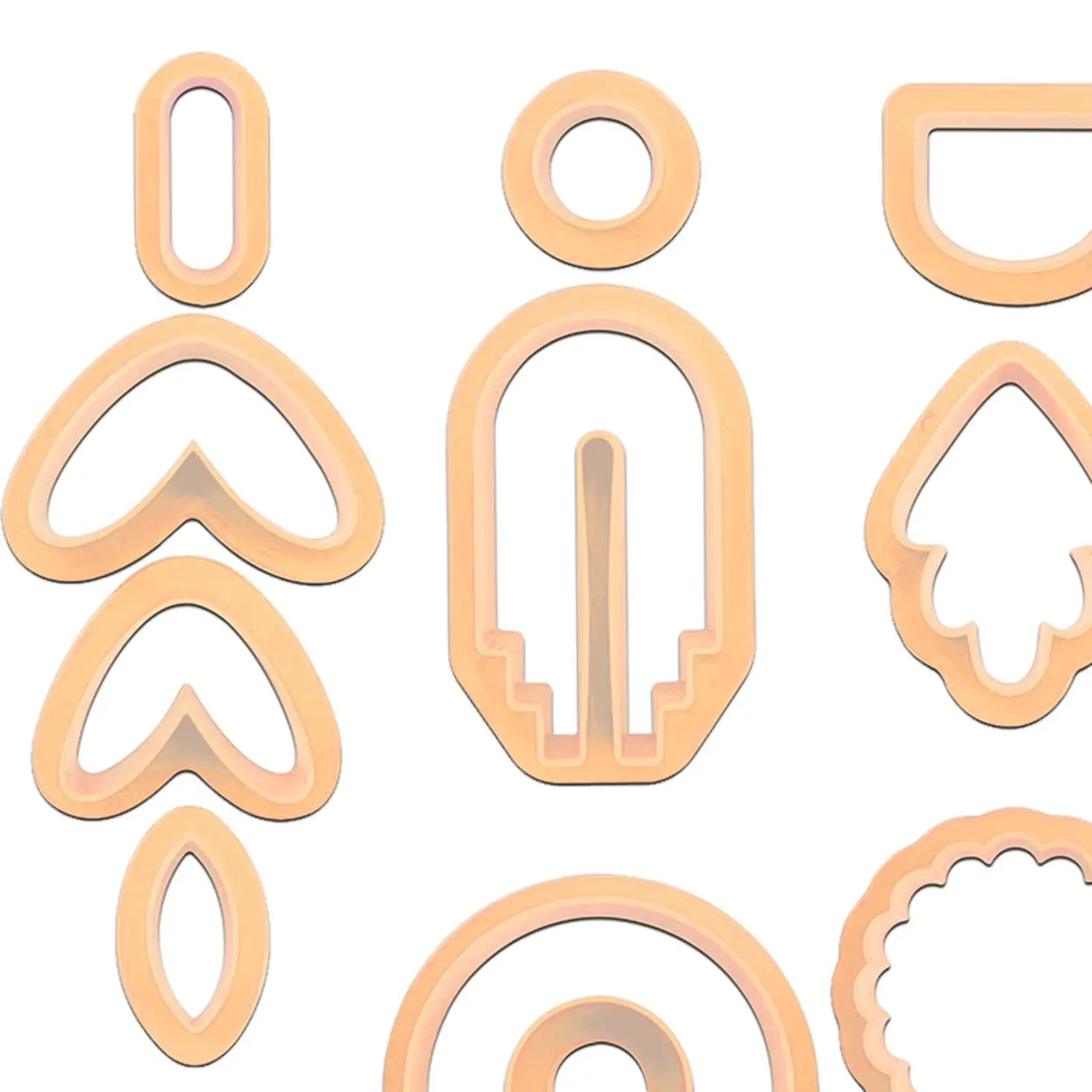 

24x Polymer , Earring Making Supplies ,Shapes ,Crafts ,Jewelry Making