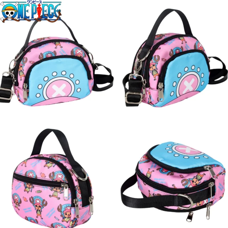 

One Piece Crossbody Bag Cartoon Tony Tony Chopper Tote Bag Anime Goods Holiday Gifts Commuting Large Capacity Portable Storage