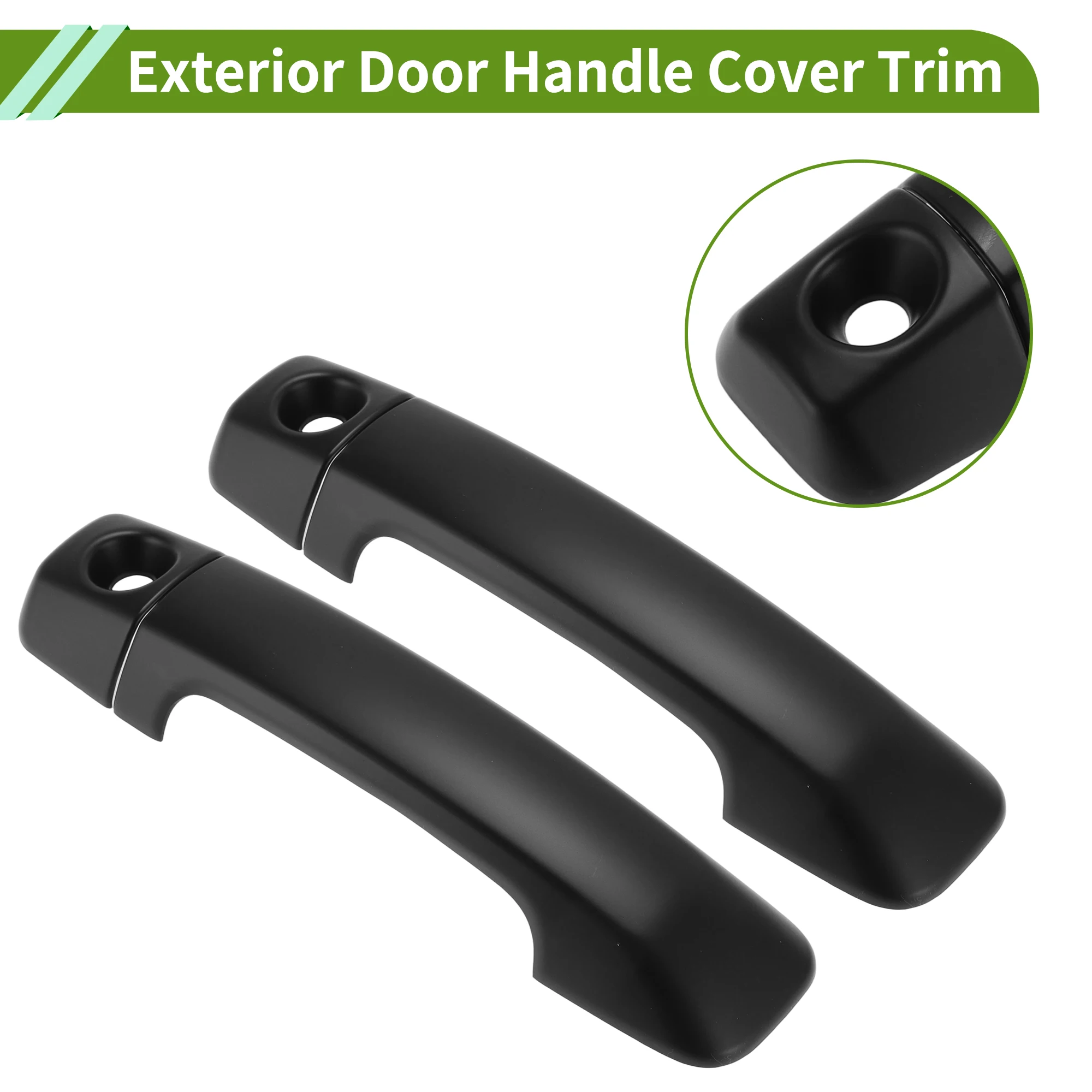 

Накладки на внешние дверные ручки UXCELL для Toyota FJ Cruiser 2007-2022, матовый черный, 1 комплект