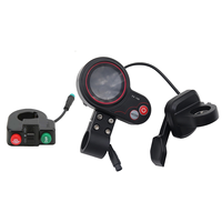 N17R 6PIN TF-100 Thumb Throttle LCD Display+Switch Button for / Pro Electric Scooter Dashboard Outdoor LCD Meter