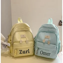 Personalizza il tuo nome borsa per libri piccola borsa per libri personalizzata per studenti regalo di apertura borsa per Snack regalo di compleanno per bambini