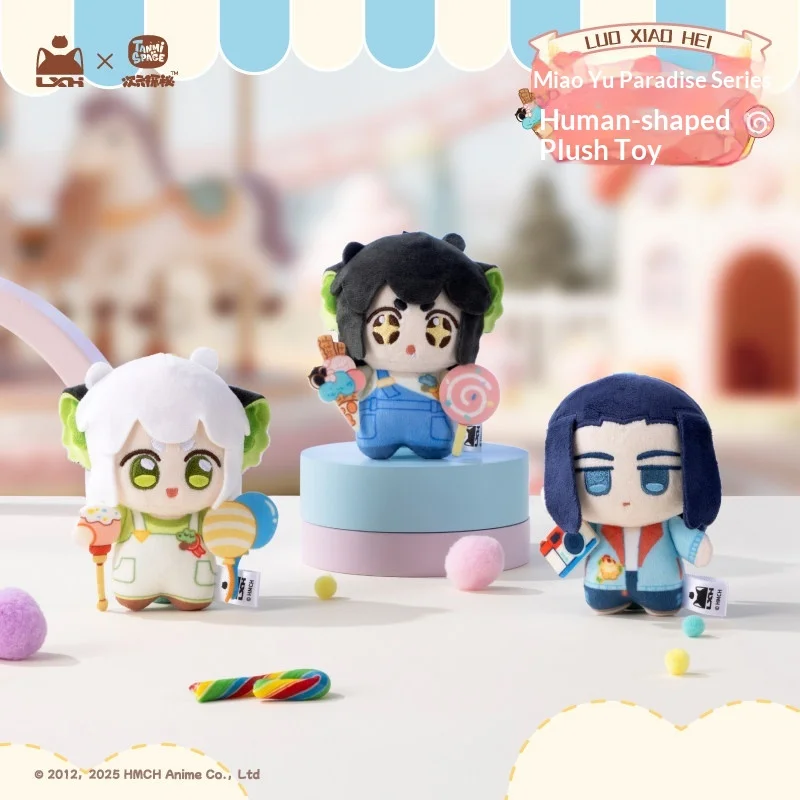 Genuine The Legend of Luo Xiaohei Meow Island Park Series 10cm Collectible Action Figure Anime Model Toy Gift view 2