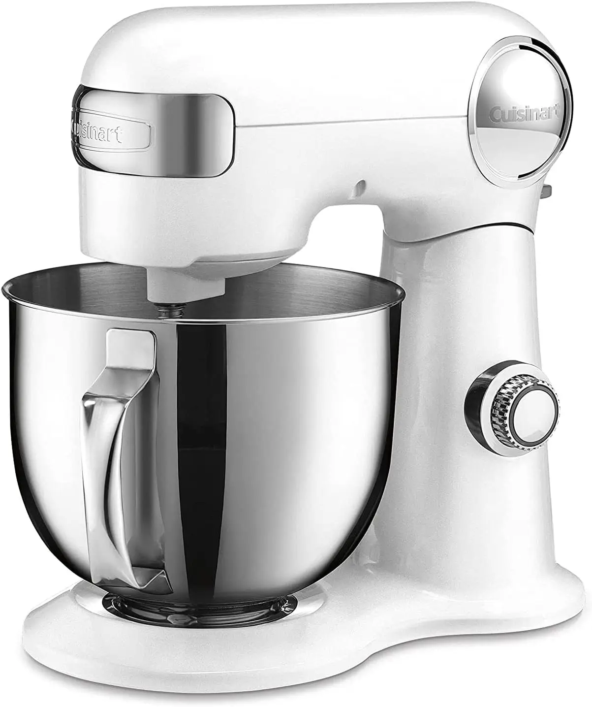 Stand Mixer, 12 Speed, 5.5 Quart Stainless Steel Bowl, Chef’s Whisk, Mixing Paddle, Dough Hook, Splash Guard w/ Pour S