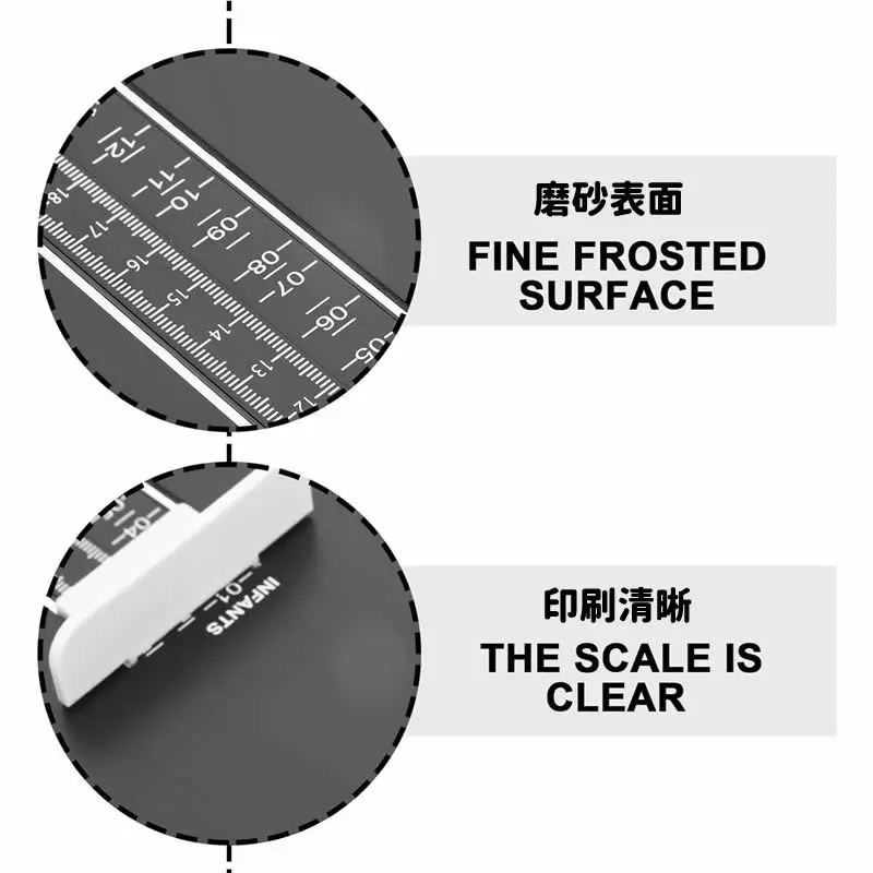 US Size Printing Foot Measuring Device Can Be Used By Both Adults And Children