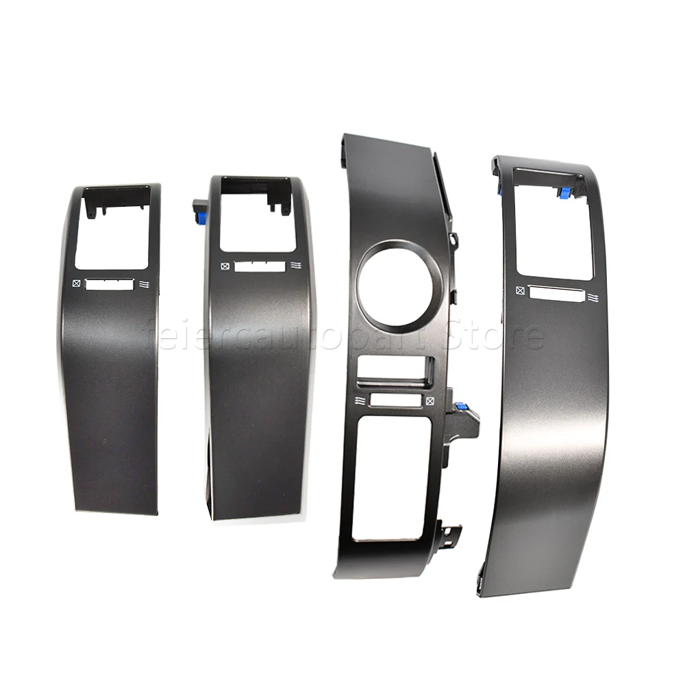 

4Pcs Center Dashboard Air Vents Trim Frame Fit For Toyota Prius 2004-2009 Air Conditioner Outlet Panel Cover