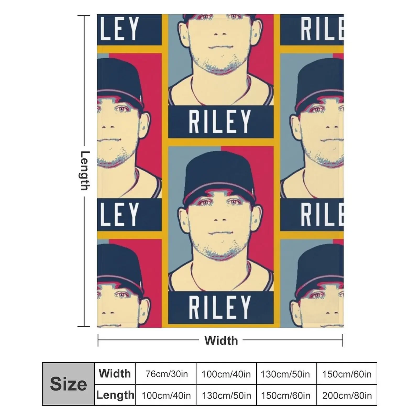 Austin Riley Artwork Throw Blanket christmas decoration Summer Blankets For Baby Bed covers Blankets