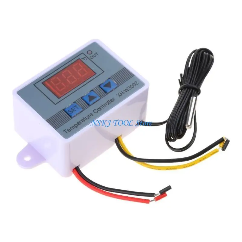 L8RC Digital Pengontrol Mode Pemanasan & Pendinginan Outlet Termostat 2-Tahap Untuk Kulkas Freezer Dada