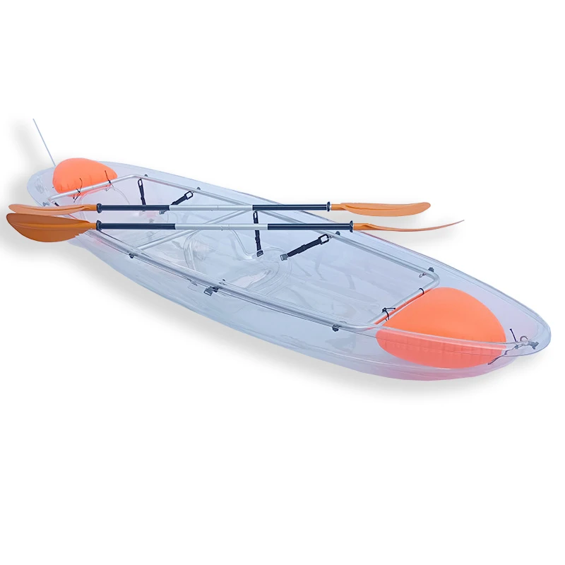 

Transparent Reinforced Kayak, Stable Rowing Boat with Paddle (Wholesale) 2025
